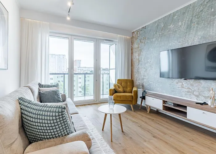 Golden Reagan By Aparo - Nowy Apartament, Winda, Lozeczko Turystyczne, Plaza 500m, Balkon, 2 Sypialnie Oraz Salon, Rowerownia, Biurko *